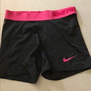 Nike pro spandex short 3inch